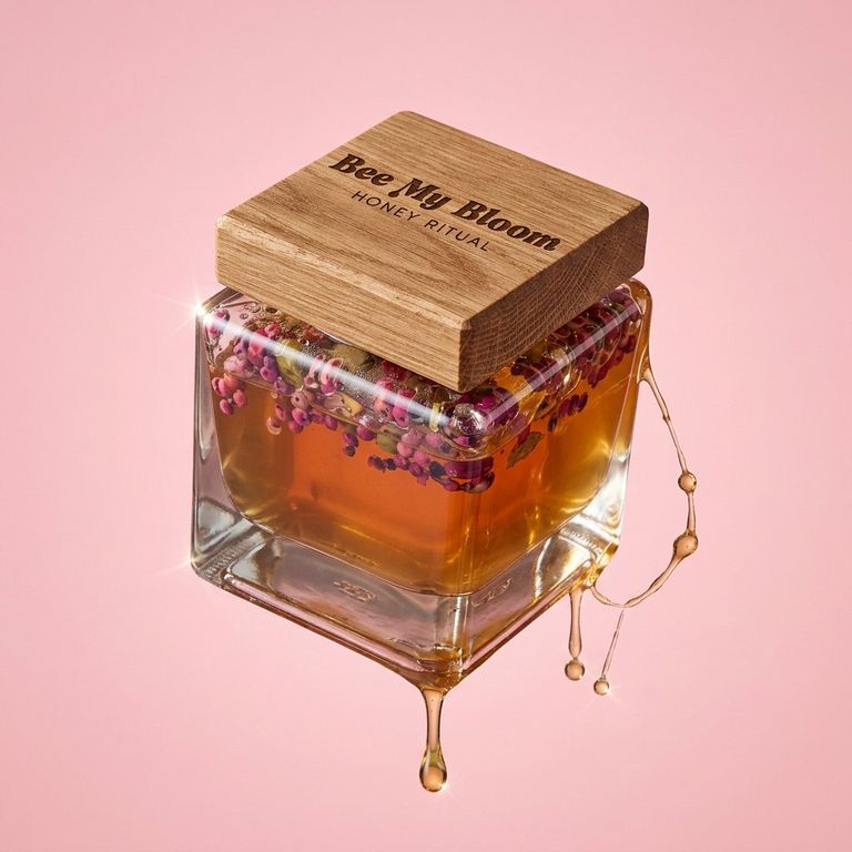 Буркан мед Bee My Bloom с дъбова капачка